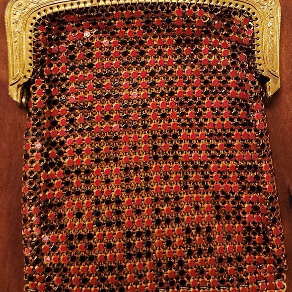 Vintage Whiting & Davis Mesh Purse Bag - Picture 3 of 4